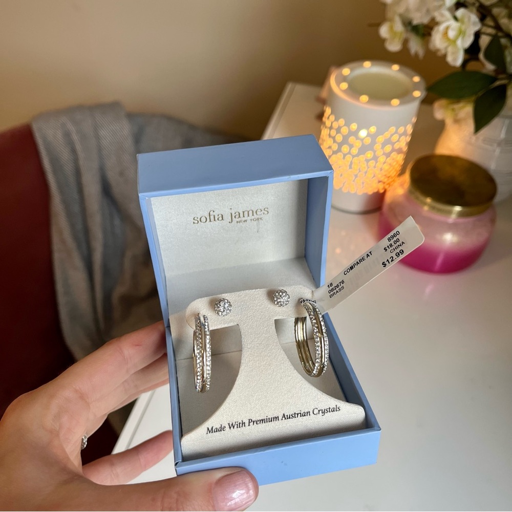 NWT Sofia James Earrings